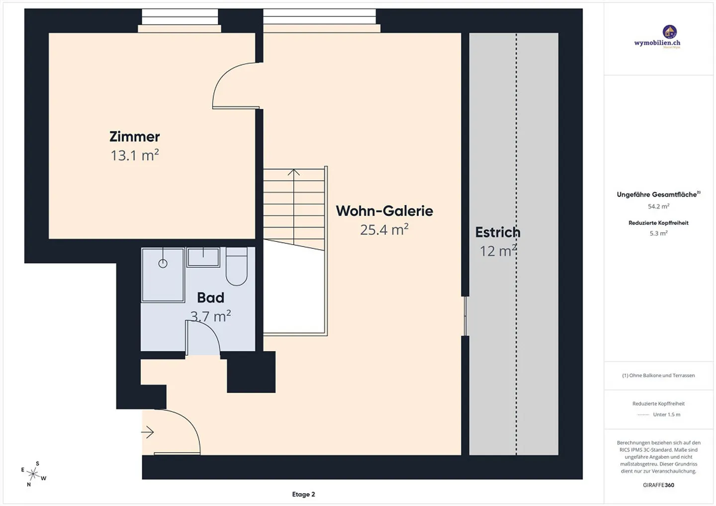 Maisonette attraente di 4,5 stanze a Oberönz - Foto 18 di 23