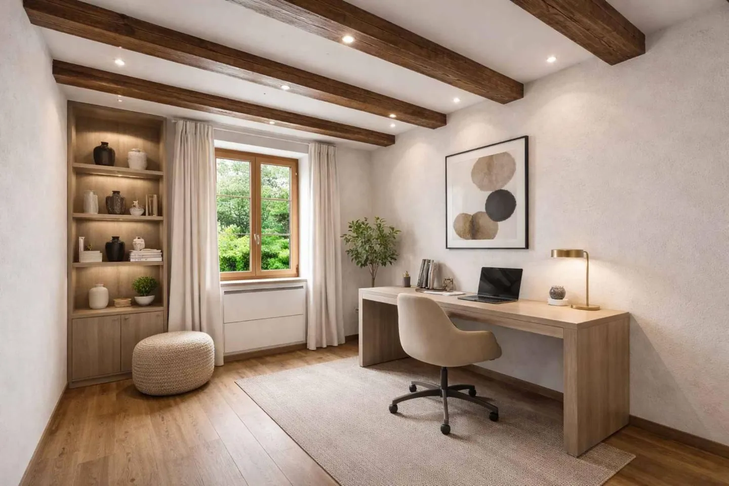 Magnifique maison de campagne avec charme, volume et vue sur les Alpes, rénovée - Photo 4 sur 13