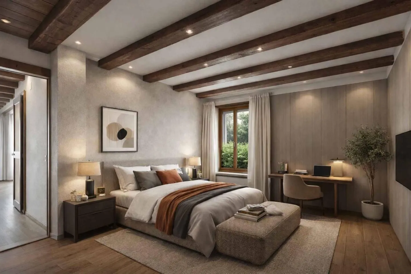 Magnifique maison de campagne avec charme, volume et vue sur les Alpes, rénovée - Photo 5 sur 13