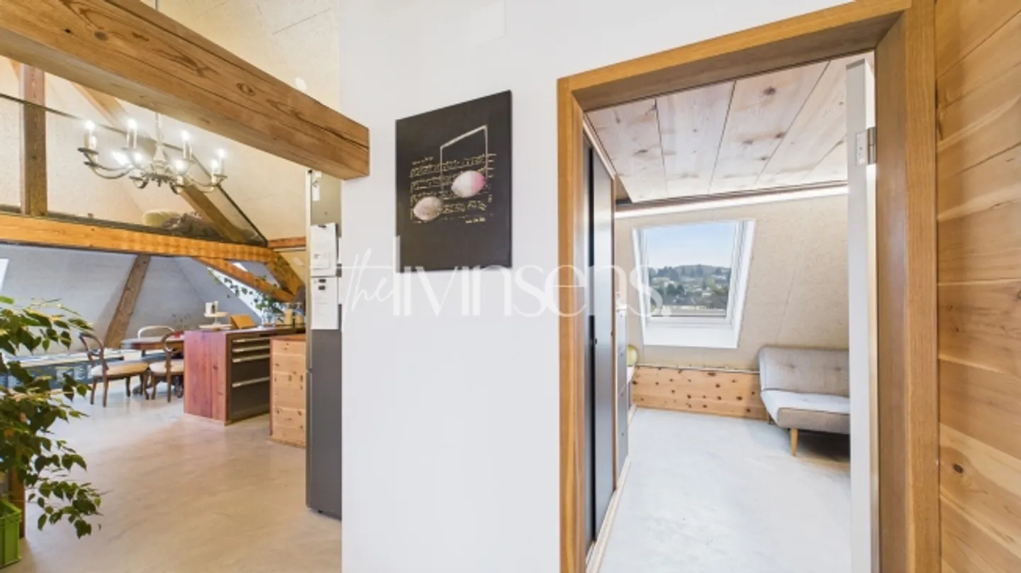 2.5 Room Loft Apartment Above the Rooftops of Kreuzlingen - Photo 4 of 14