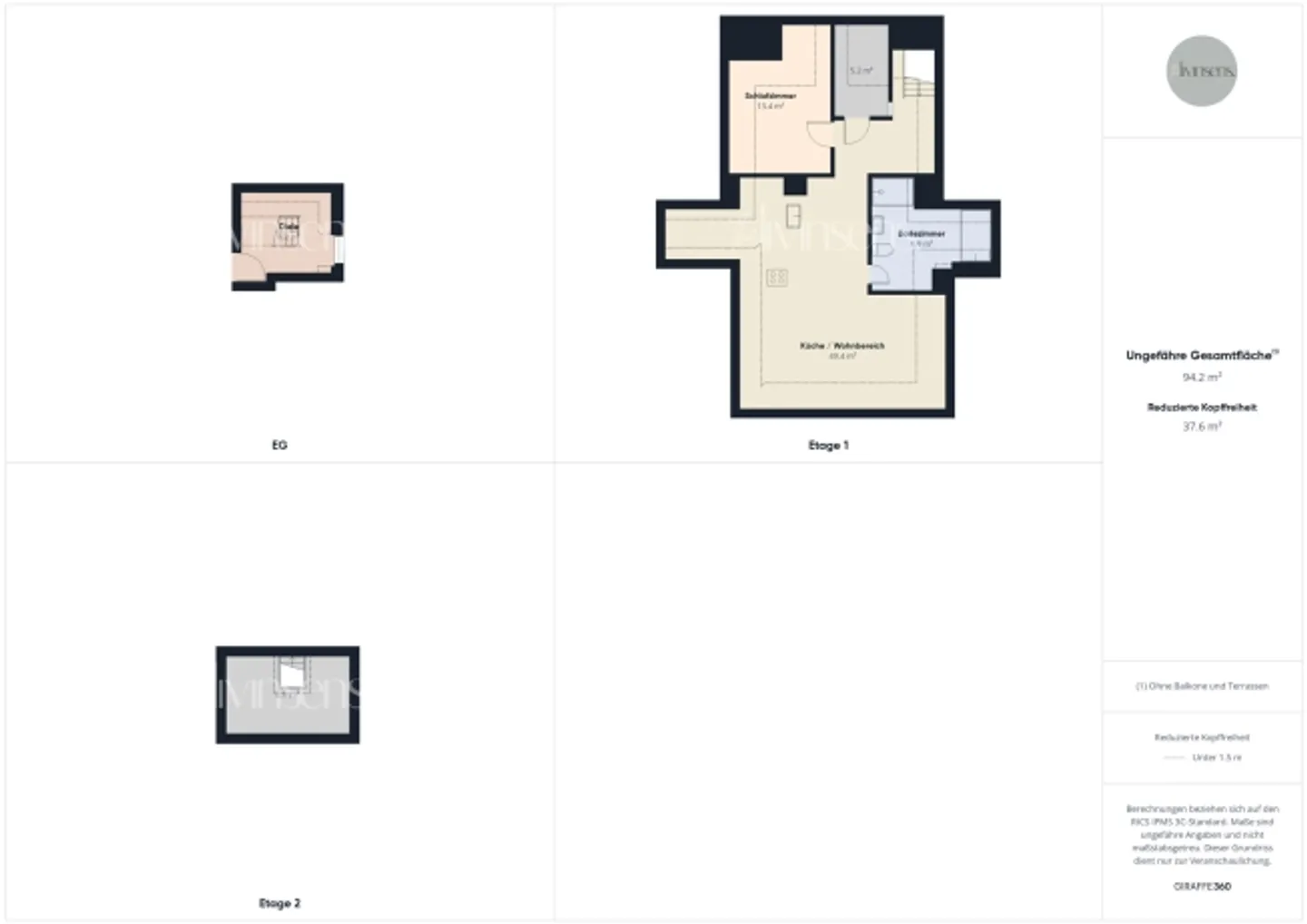 2.5 Room Loft Apartment Above the Rooftops of Kreuzlingen - Photo 13 of 14