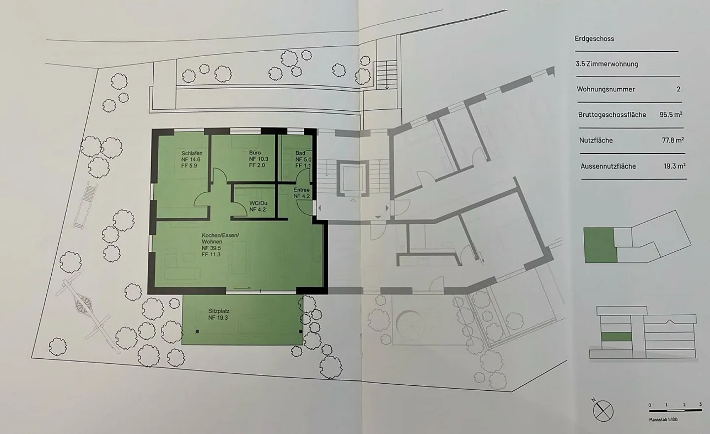 Modernes Apartment in Bussnang - Foto 9 von 9