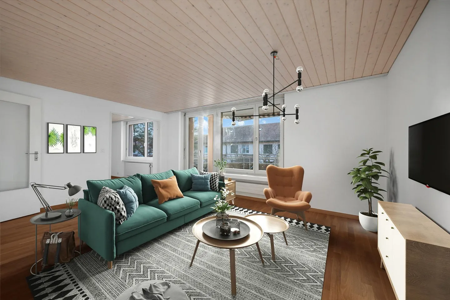 Appartamento 5.5 camere affascinante - Foto 3 di 12