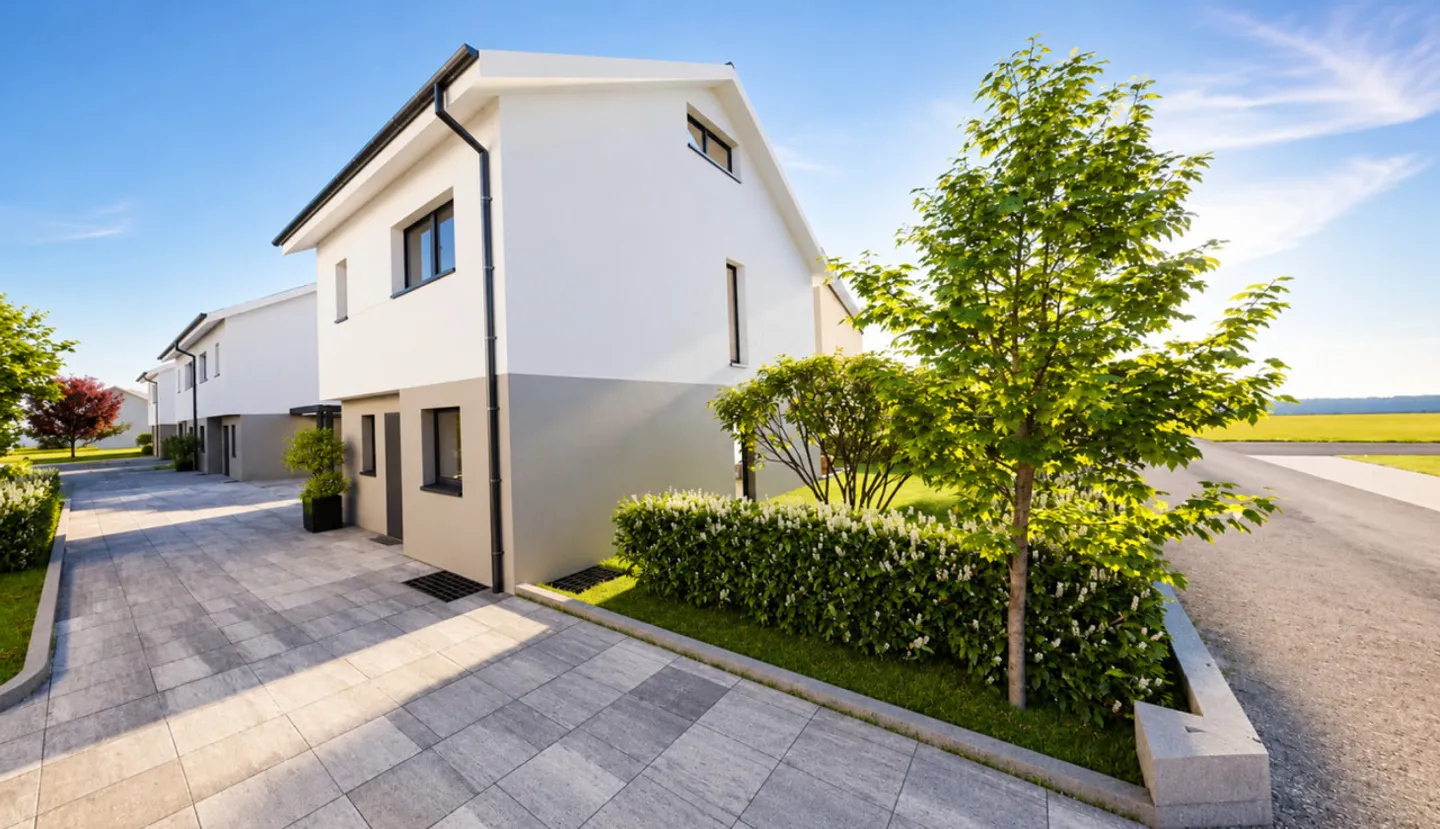 Maison familiale moderne avec jardin - Photo 2 sur 19