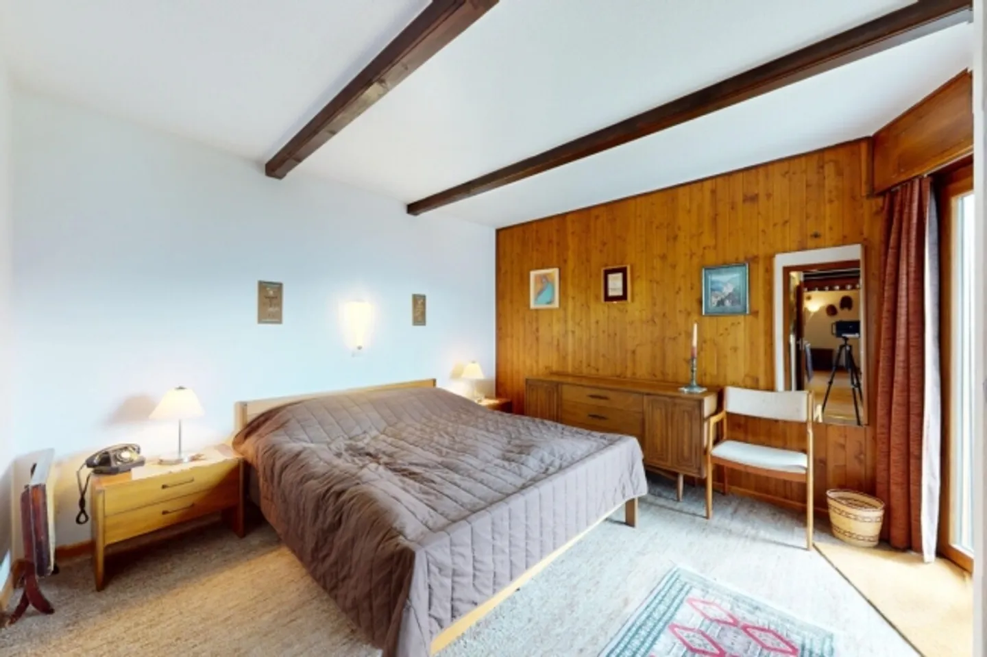 Helles Apartment mit atemberaubendem Blick auf die Schweizer Alpen - Foto 7 von 13