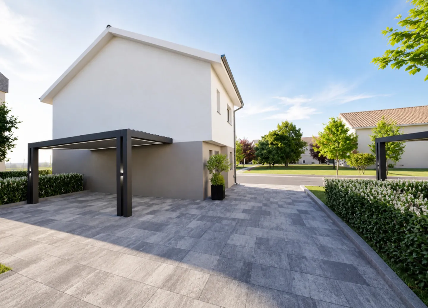 Maison familiale moderne avec jardin - Photo 3 sur 19