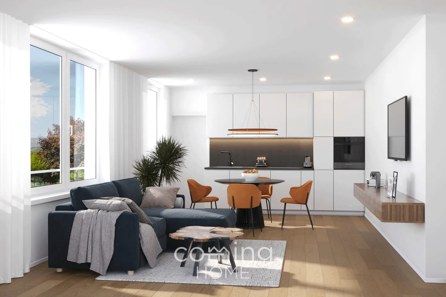 Central 3.5-room apartment in Brig-Glis - Modern living with a view - Photo 4 of 9