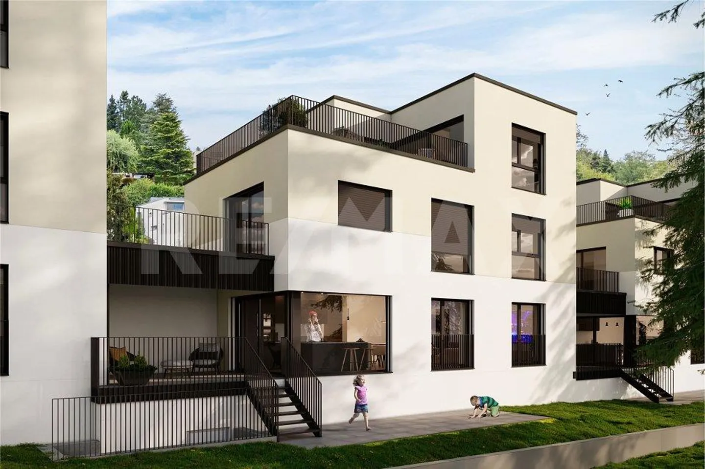 exklusives Minergie-Einfamilienhaus (Haus 3): mit Weitblick, Terrasse und nachhaltiger Bauweise - Foto 1 von 10