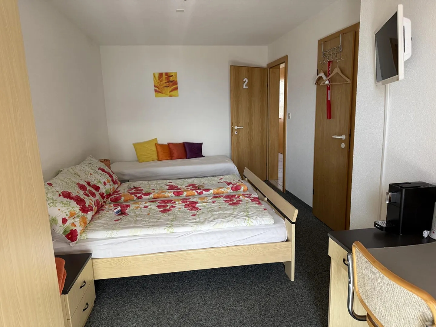 Chambre meublée avec vue magnifique, balcon et petit - Photo 1 sur 7