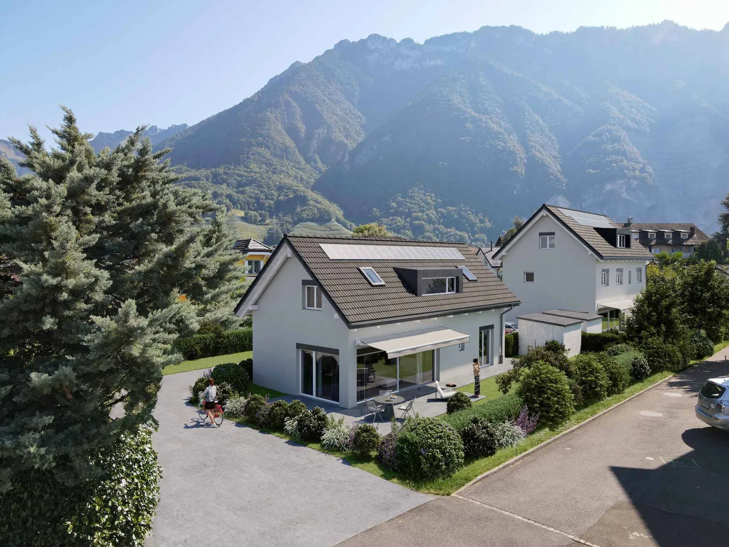 Villa singola con 6,5 stanze, nuova - cantiere in corso! - Foto 3 di 3