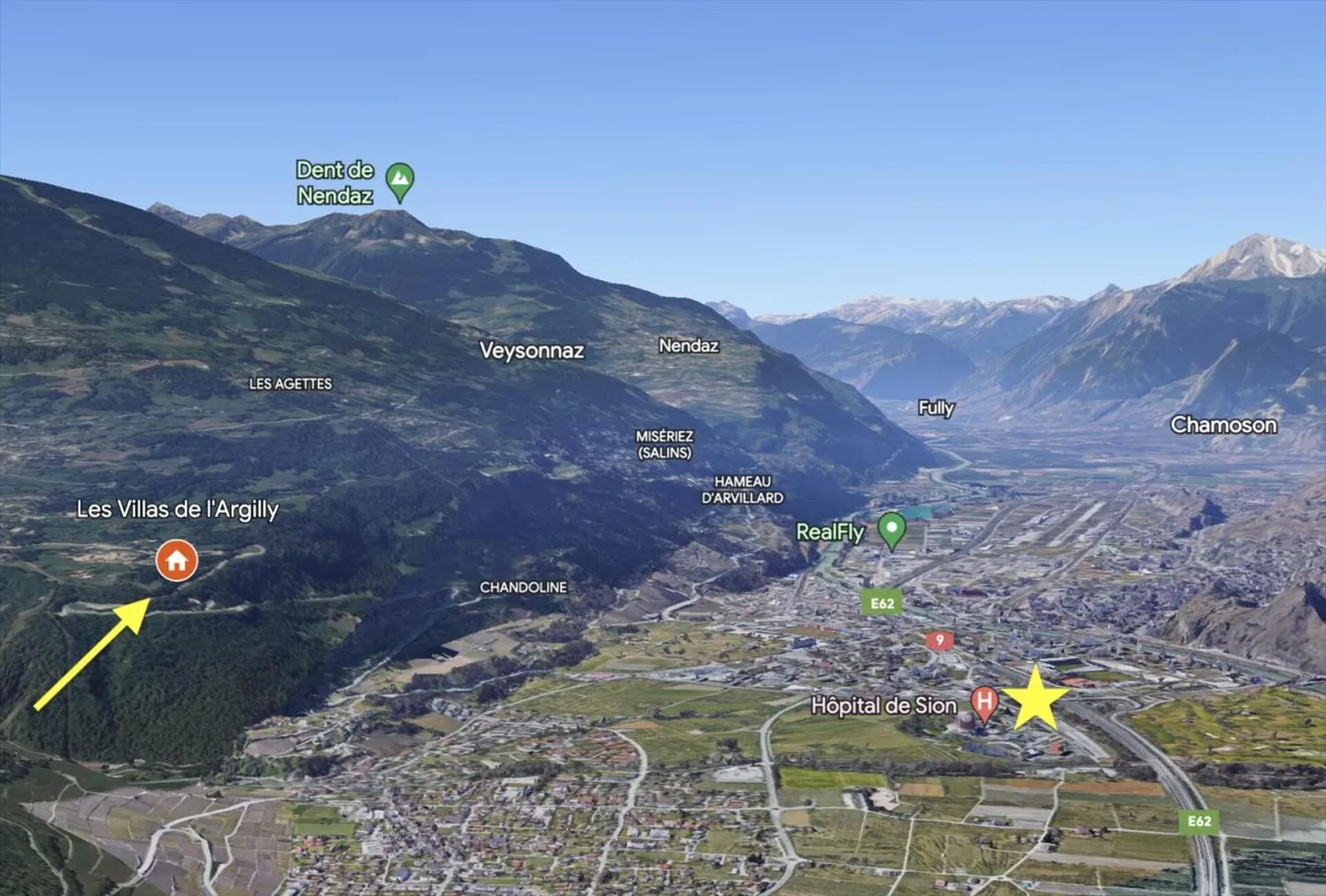 Maison mitoyenne 5.5 pièces à Vex - Photo 8 sur 13