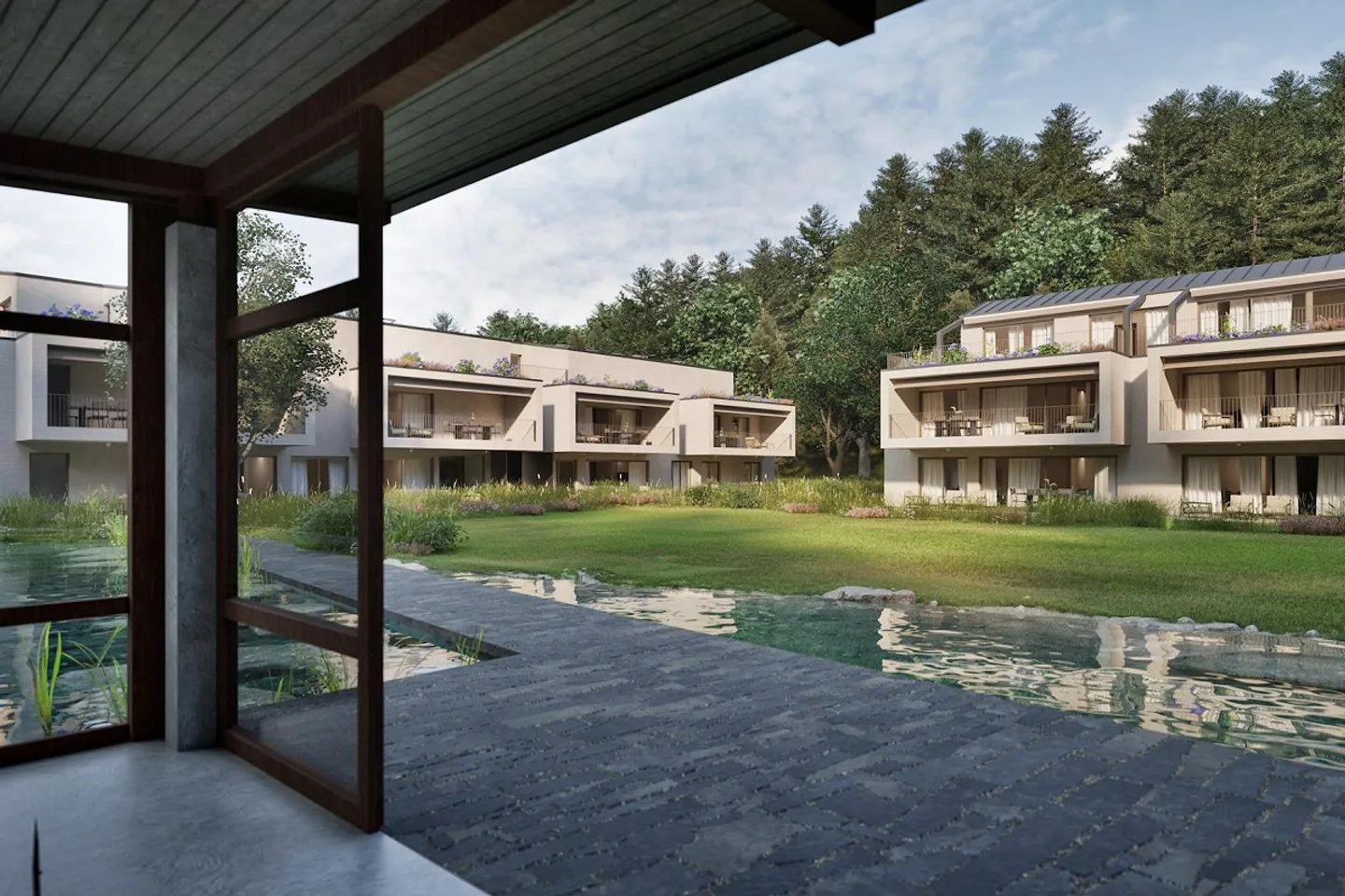 NEW RESIDENCE HAWA - 3.5 ROOMS WITH LARGE TERRACES - Photo 3 of 12