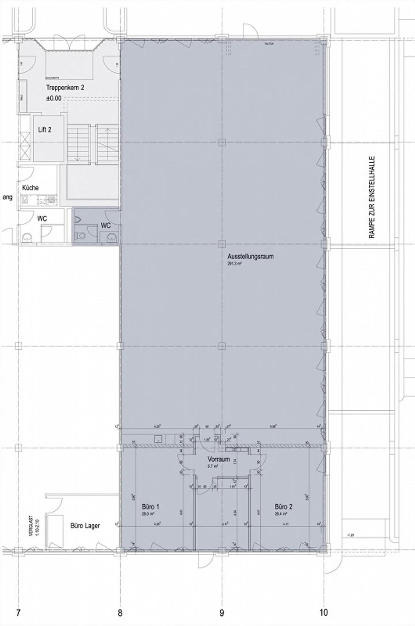 Attraktiv ausgebaute Laden- / Ausstellungsfläche mit klimatisierten Büros - Foto 7 von 7