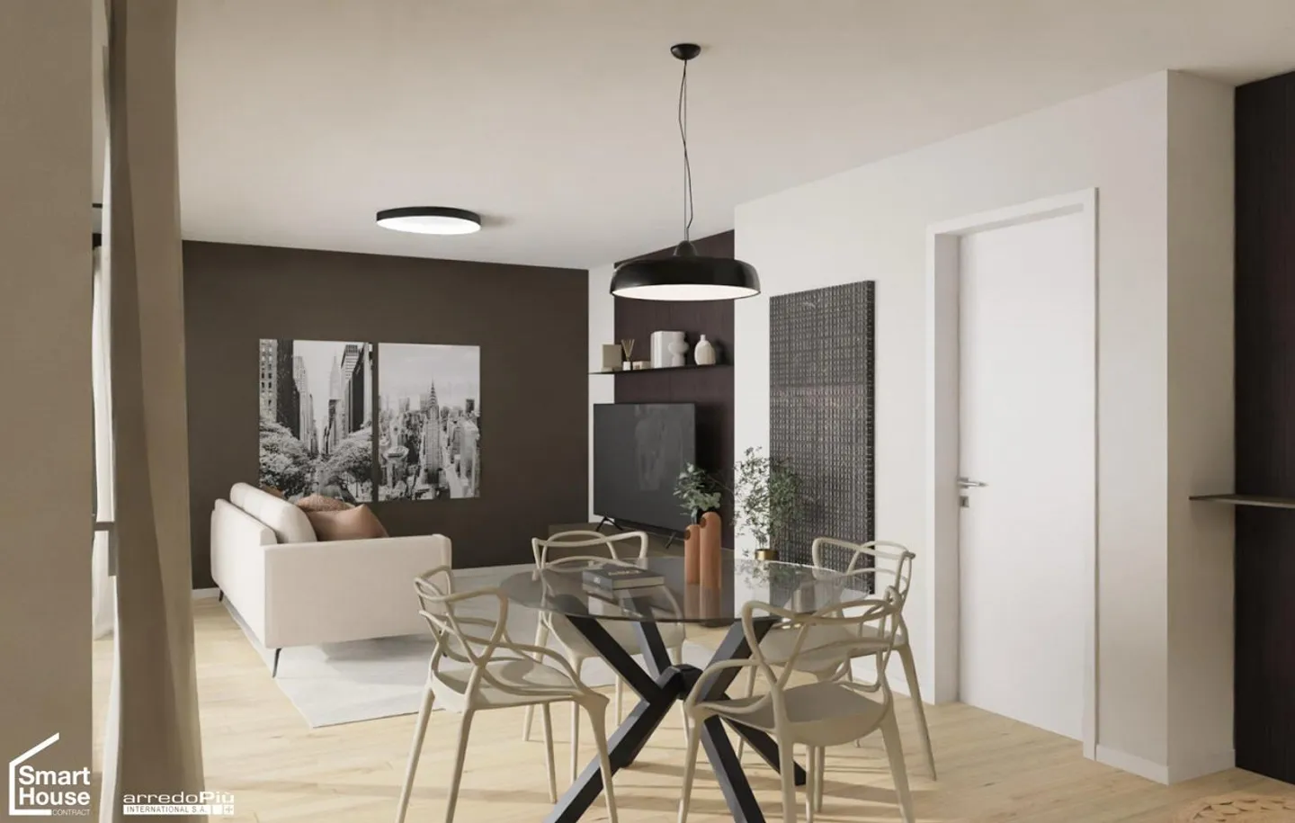 BELLINZONA - APPARTAMENTO ESCLUSIVO DI 3,5 LOCALI CON GRANDE TERRAZZA - Foto 1 di 7