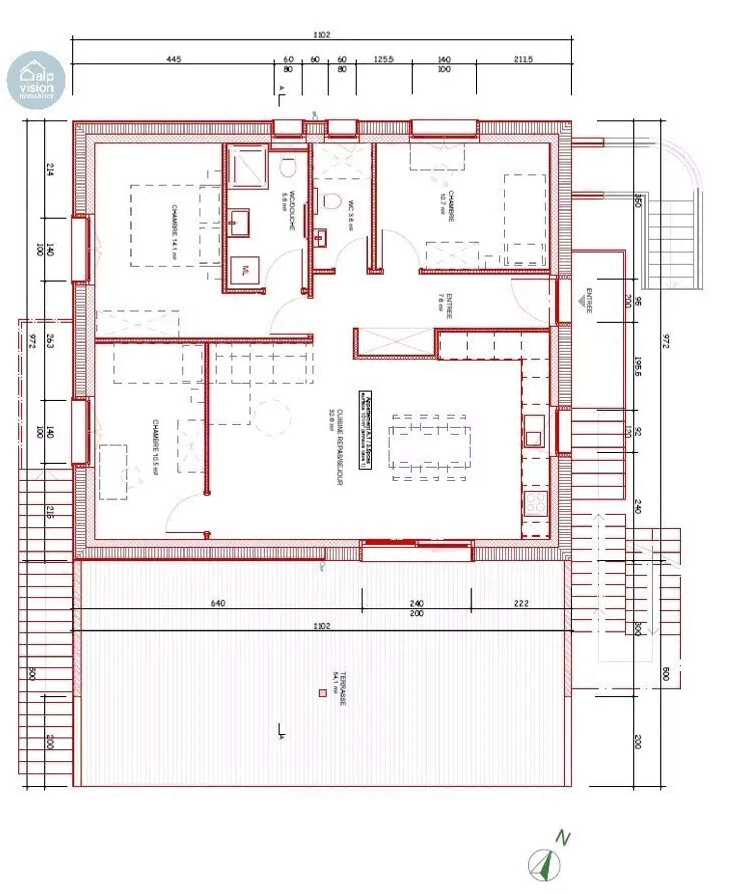 4.5 bright and spacious rooms in Nendaz 4 Valleys - Turnkey investment - Photo 4 of 5