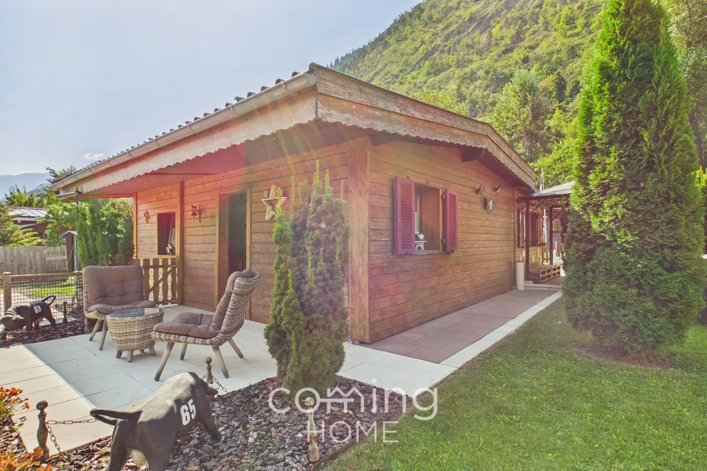 Accogliente casa mobile a Raron - Camping Santa Monica, posizione tranquilla e soleggiata - Foto 1 di 14