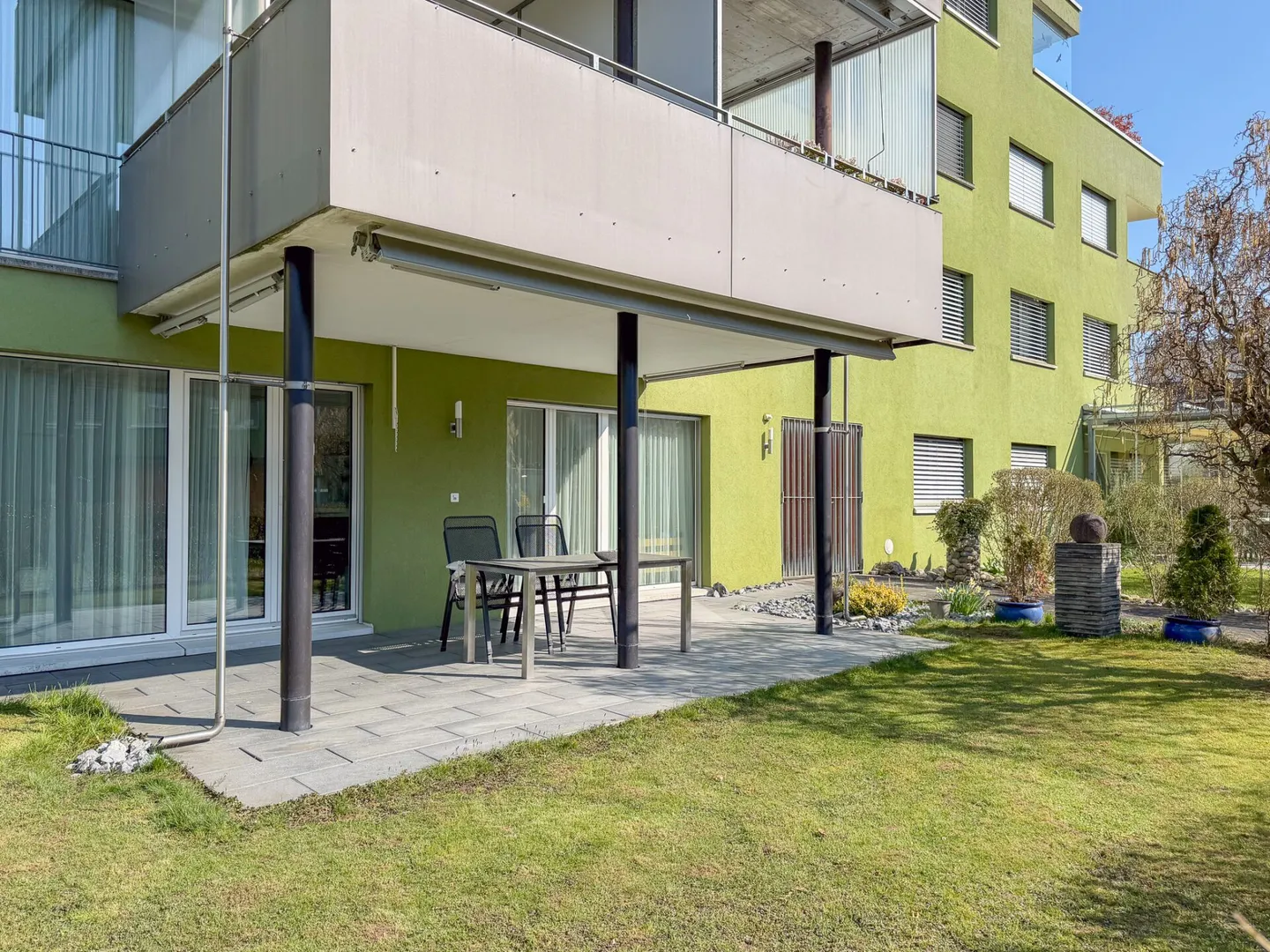 Spacious Garden Apartment in a Well-Maintained Location in Buchs - Photo 1 of 15