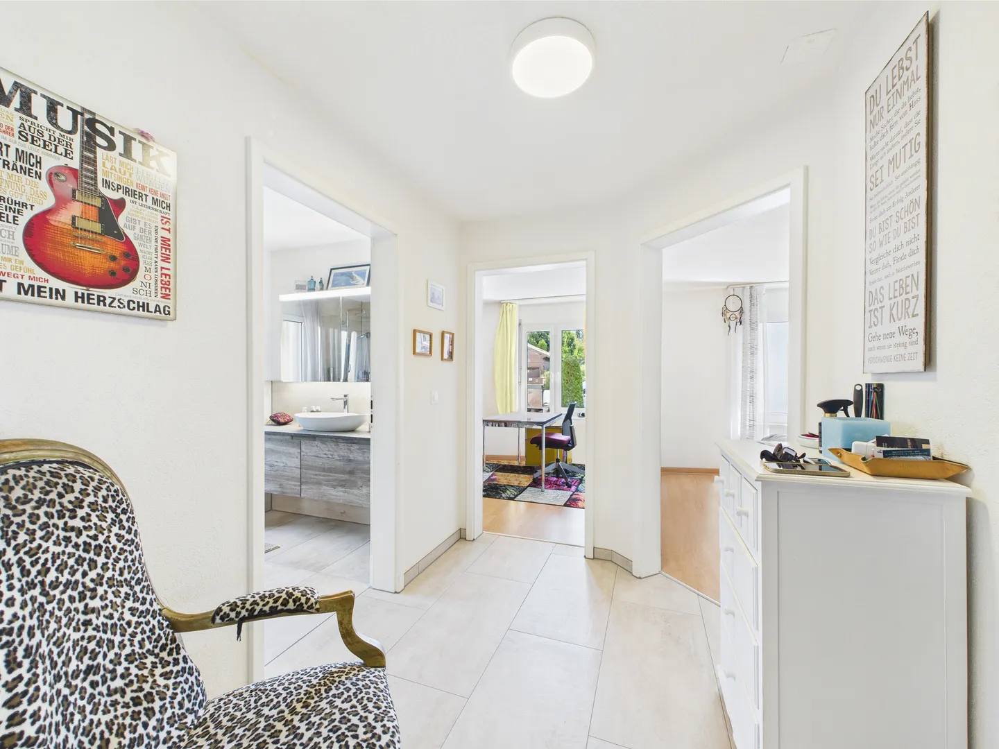 Modernes Gartenapartment in Niederönz - Foto 2 von 6