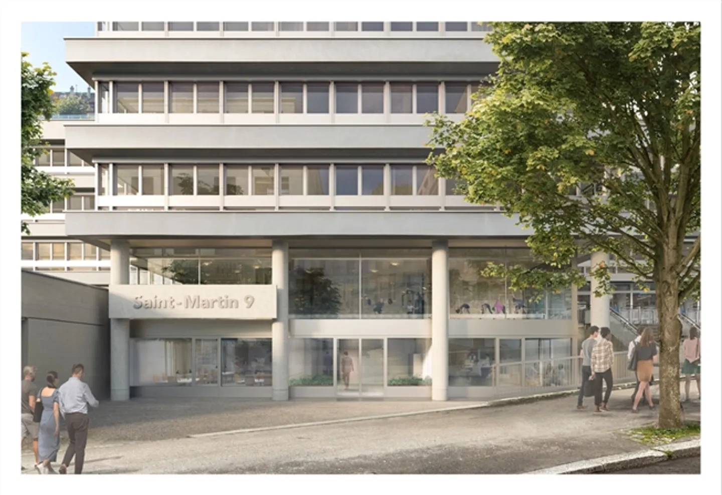 «Fitness mit 422 m² – Erdgeschoss – Lausanne Stadtzentrum» - Foto 1 von 10