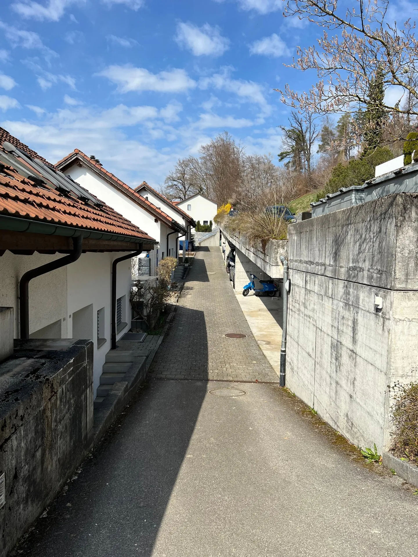 Charmante maison semi-détachée de 5,5 pièces avec jardin et vue à Stettlen - Photo 7 sur 8