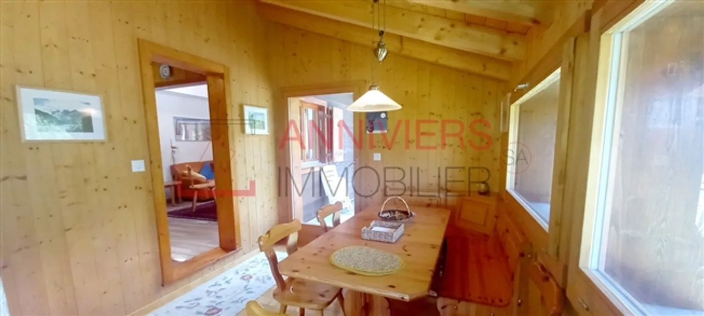 Chalet à vendre à Ayer, calme et ensoleillé, avec vue - Photo 4 sur 20