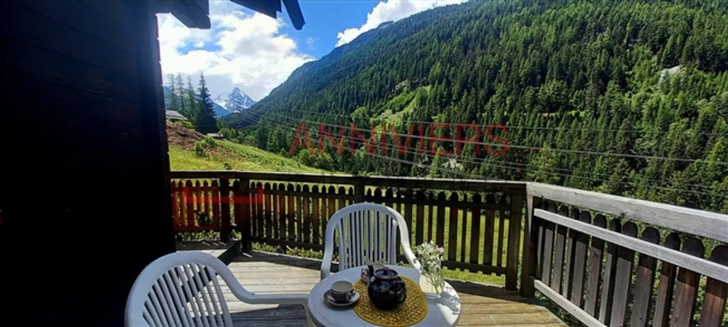 Chalet à vendre à Ayer, calme et ensoleillé, avec vue - Photo 16 sur 20