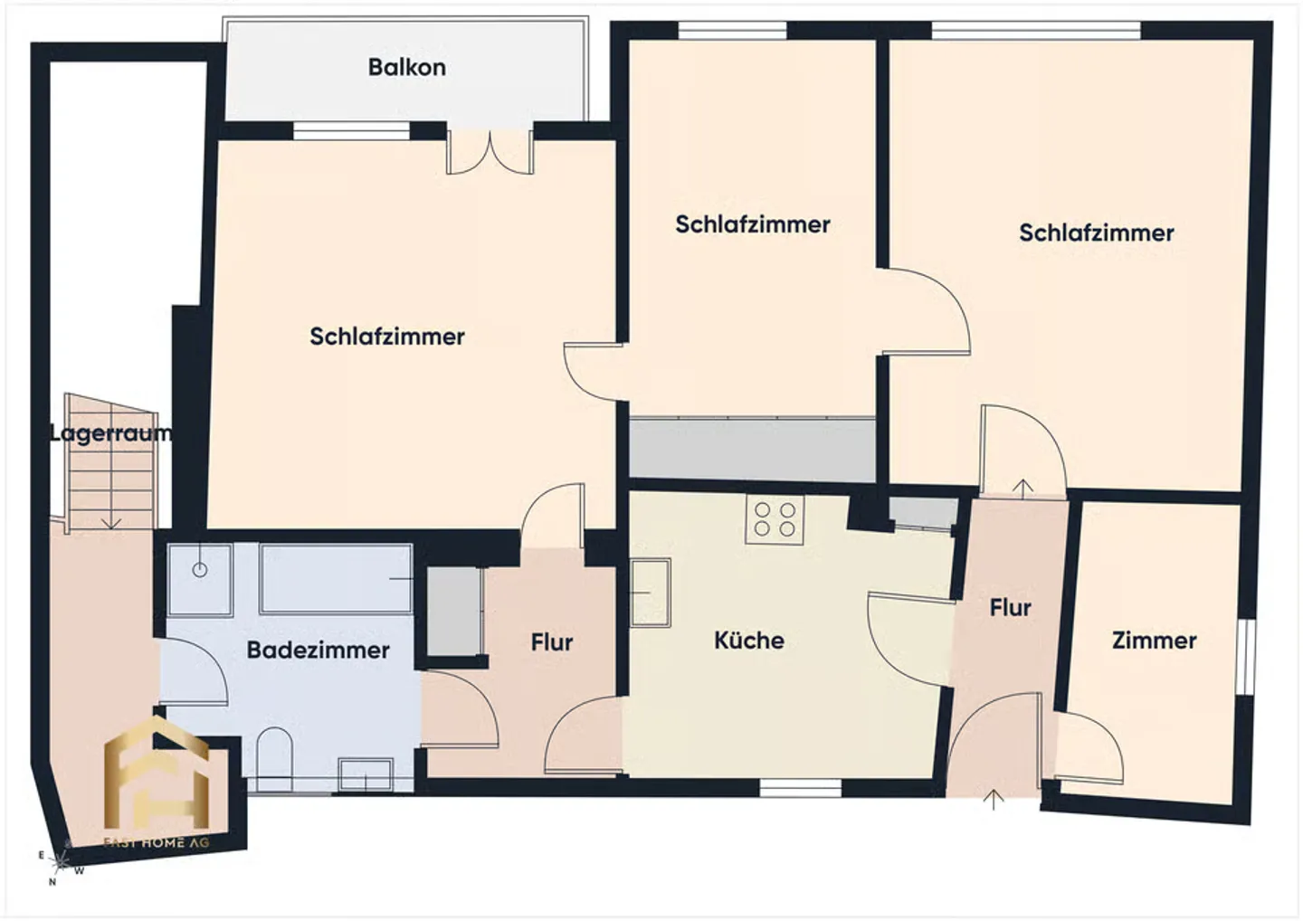 Charmante Wohnung mit Traumhaftem Blick - Foto 11 von 13