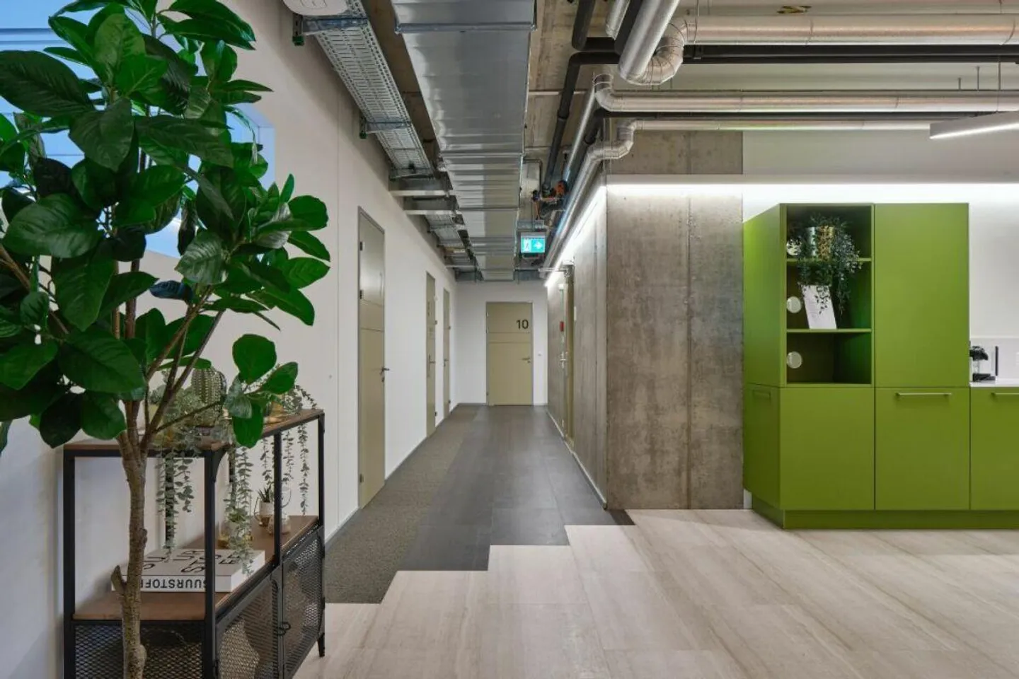 Modern ausgebautes Einzelbüro - Foto 5 von 5