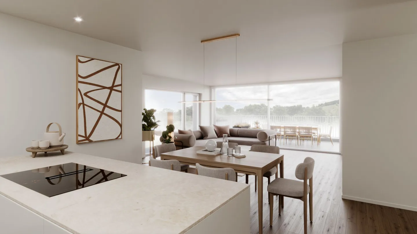 Vivre élégamment avec vue - Votre appartement avec terrasse vous attend - Photo 1 sur 5