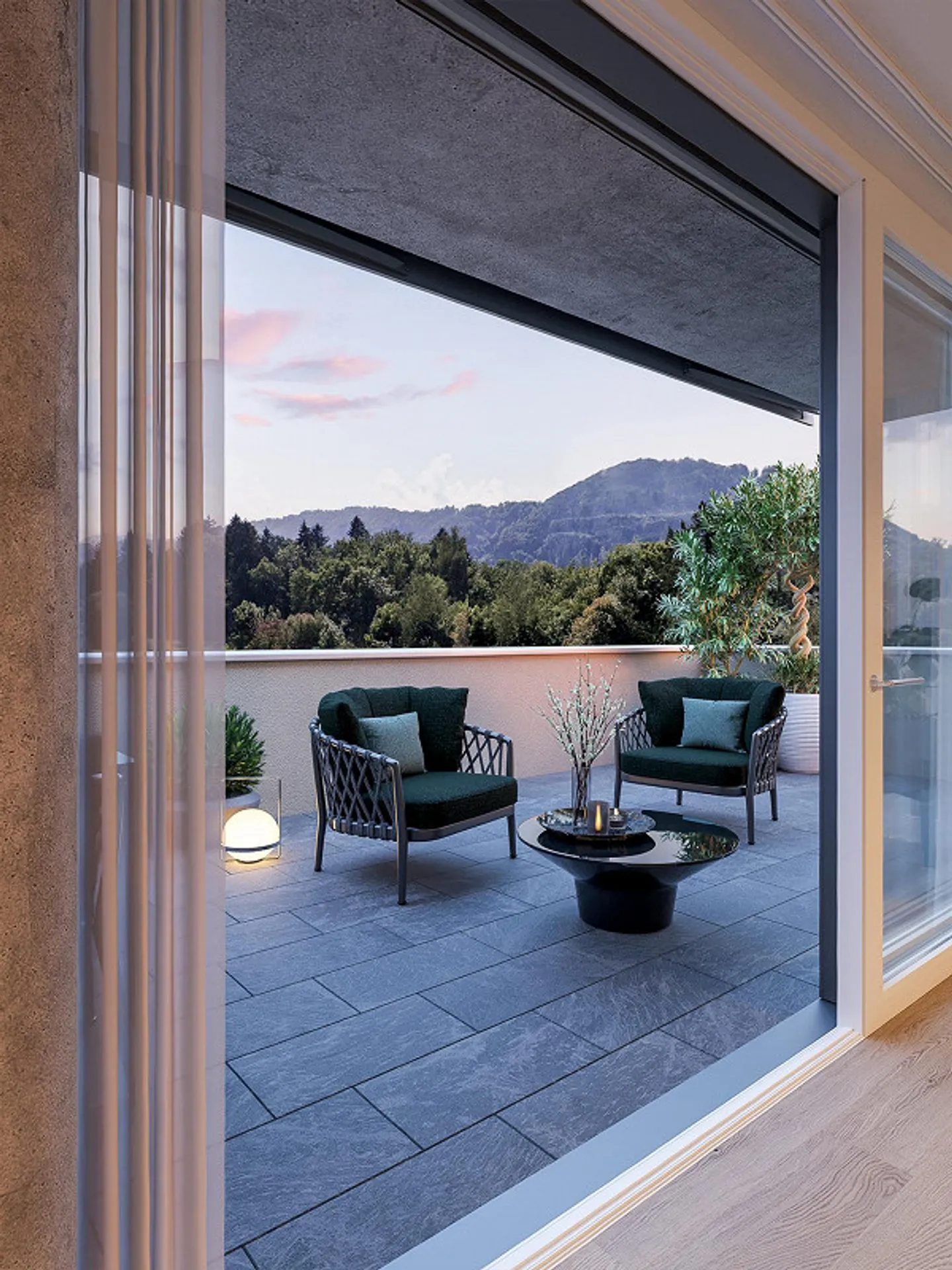 Nobile appartamento attico di 4 stanze su 126m2 con vista sul Belpberg - Foto 2 di 6