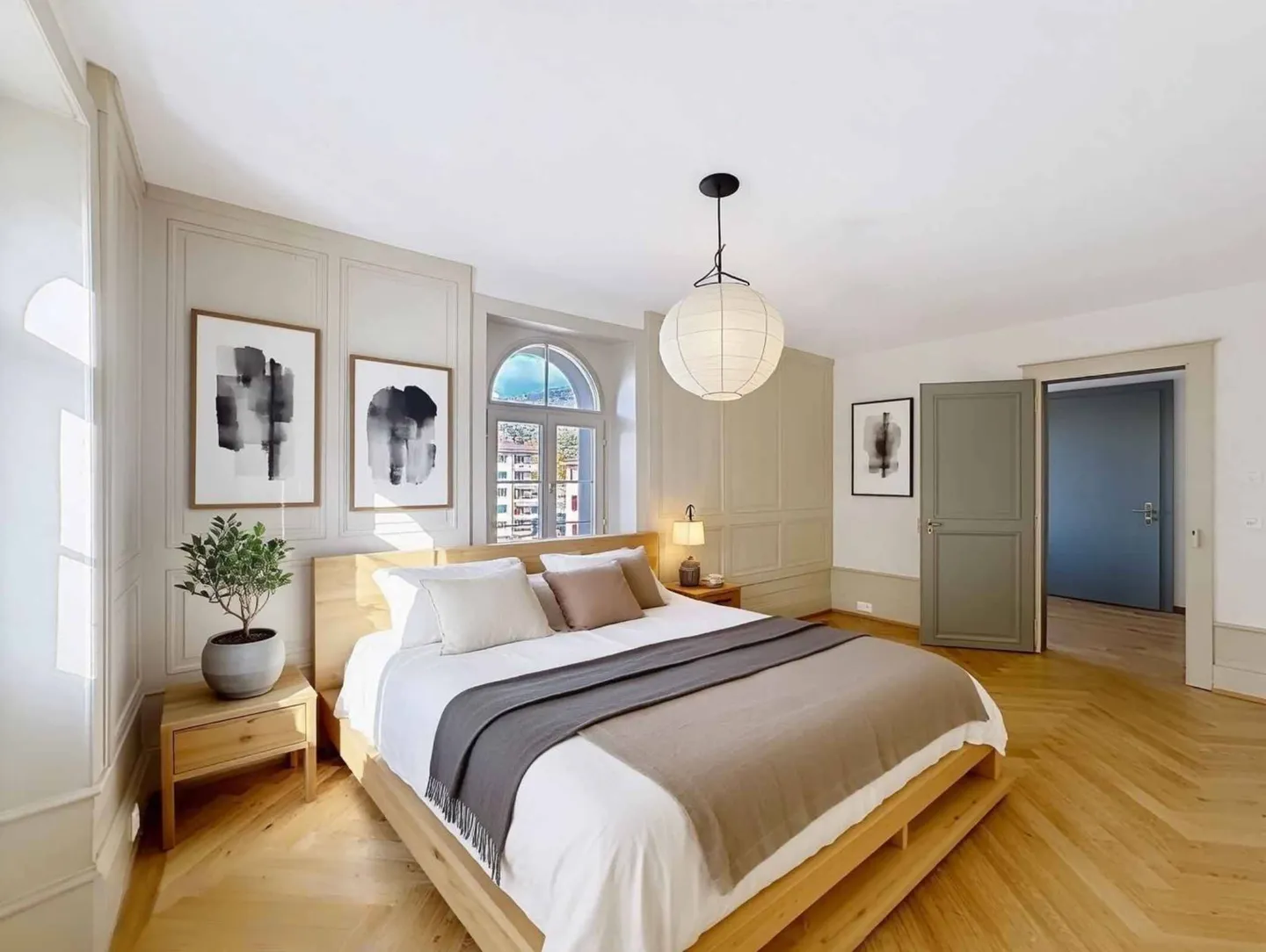 Top Floor - Spacious 3.5 rooms 99 m2 + attic in a renovated old building - Photo 6 of 10