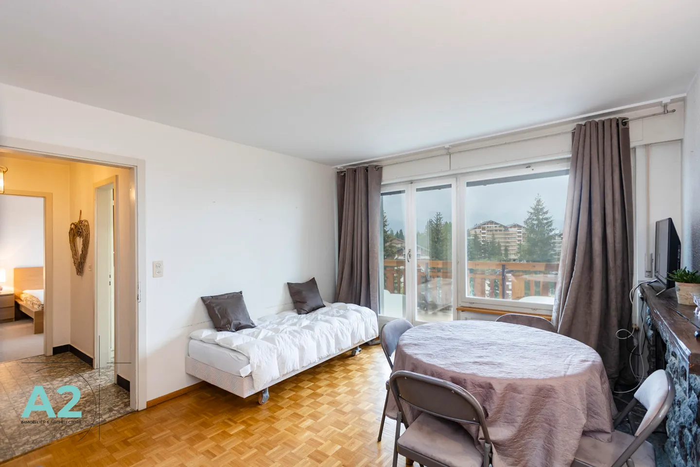 Charming Apartment in Crans - Photo 1 of 9