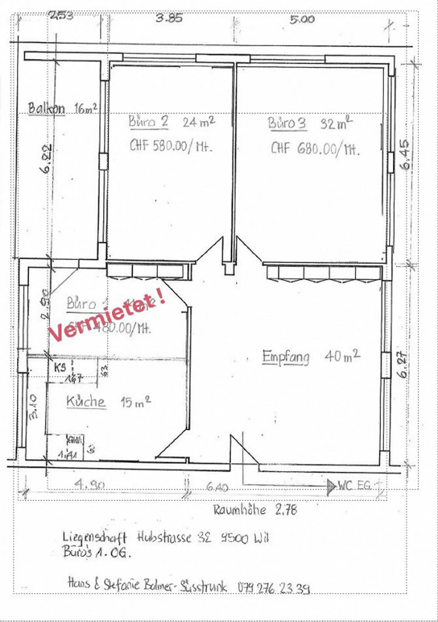 3 Uffici da Affittare Singolarmente! - Foto 11 di 11