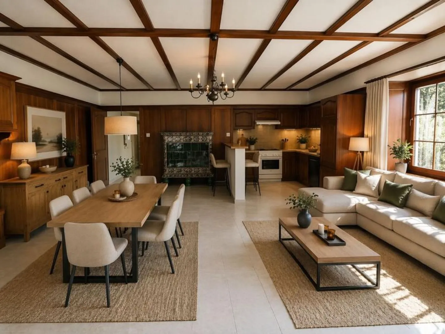 Cortébert, schöne 2,5-Zimmer-Wohnung im Erdgeschoss - Foto 1 von 6