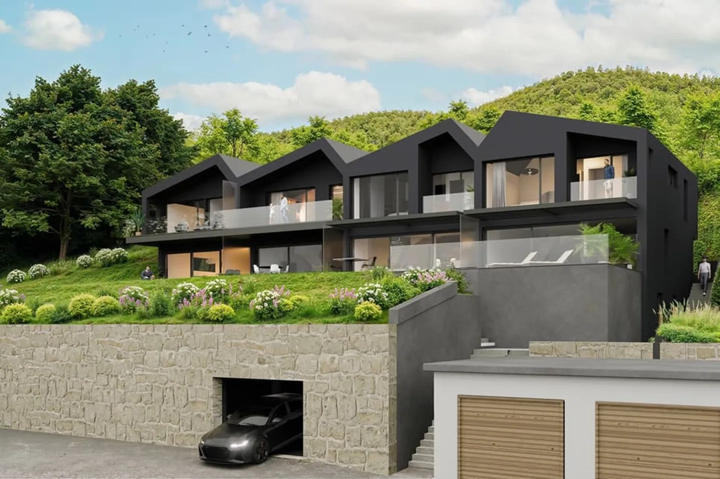 Abbaye 18 - Nuovo progetto di 4 ville - Foto 8 di 8