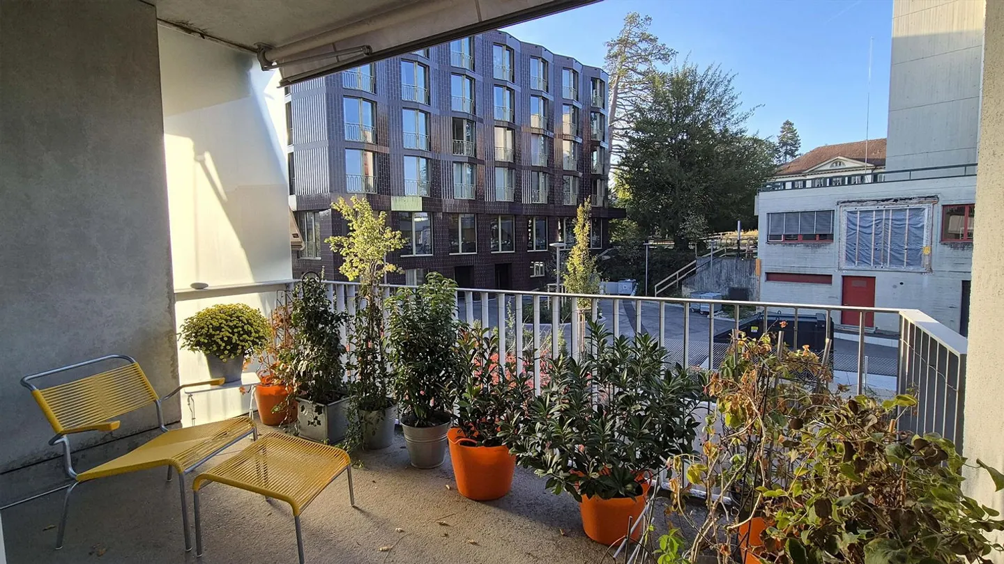 Appartement lumineux de 3,5 pièces avec deux balcons à Aarau - Photo 6 sur 7