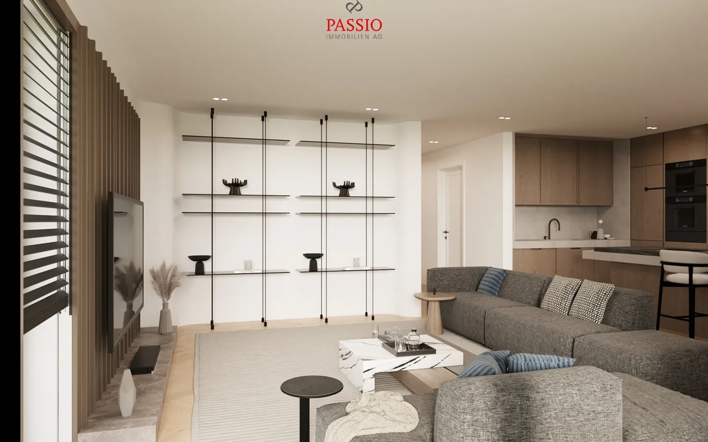 New construction with design options: Modern 6.5-room semi-detached house - Photo 7 of 16