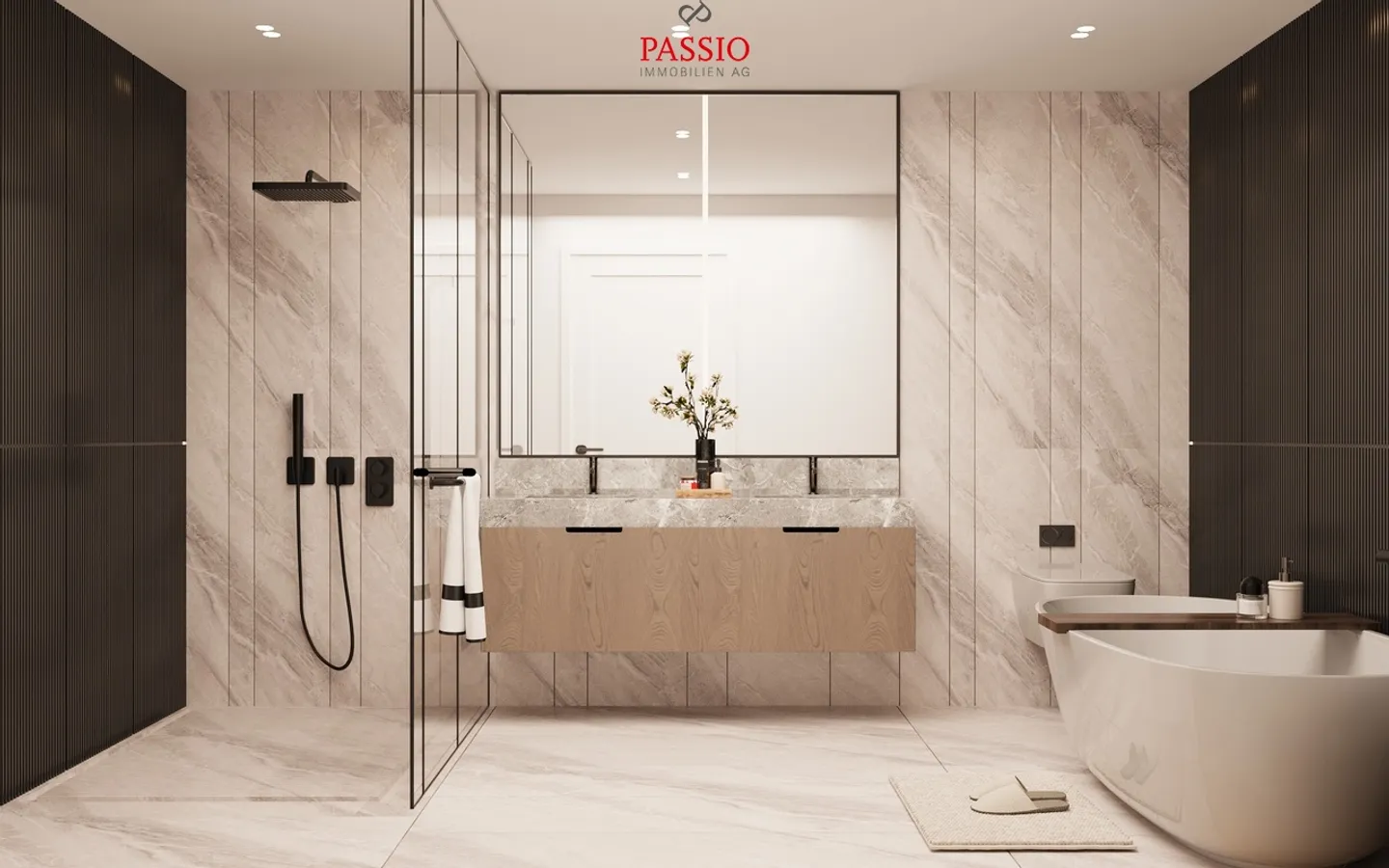 New construction with design options: Modern 6.5-room semi-detached house - Photo 10 of 16