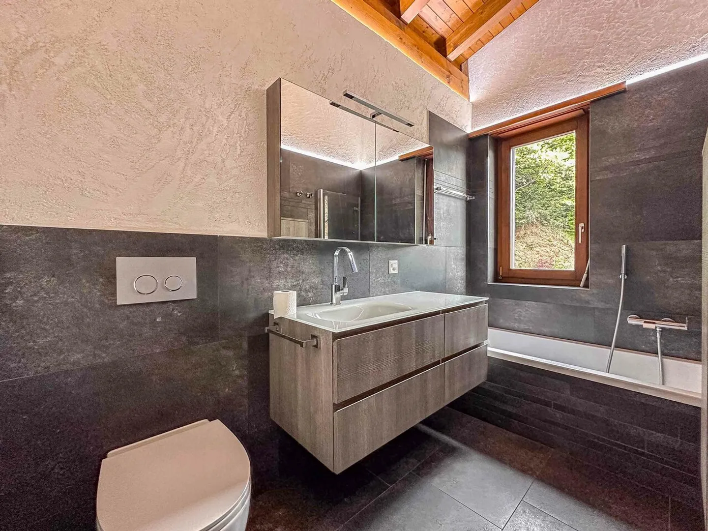 House with garden and wooded area in Agno - Photo 6 of 6