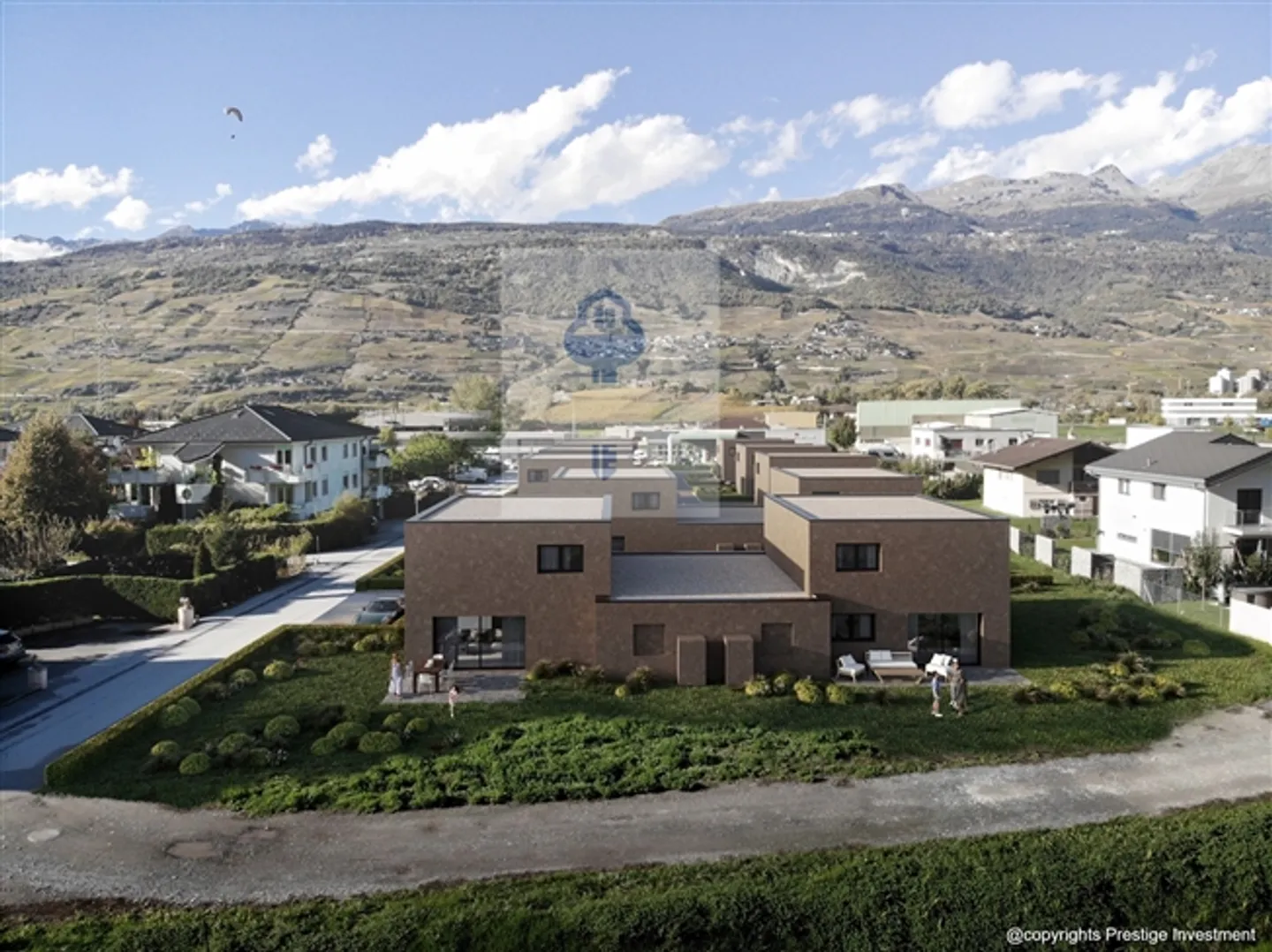 «Neue VILLEN in Chalais (VS) – Residence Bord du Canal» - Foto 2 von 7