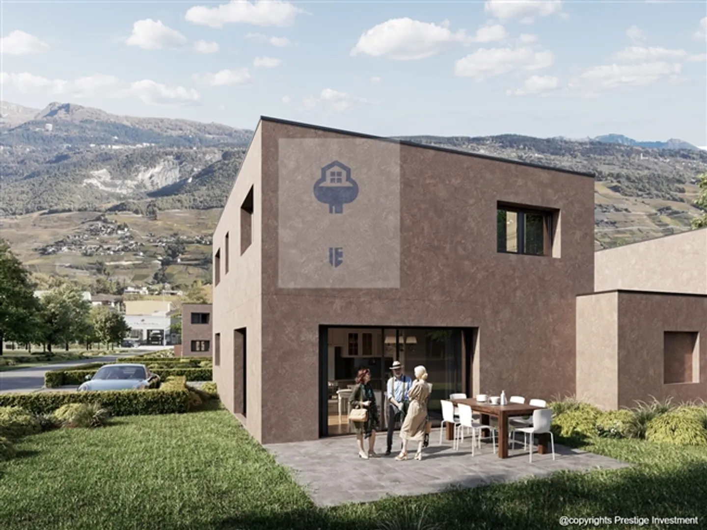 «Neue VILLEN in Chalais (VS) – Residence Bord du Canal» - Foto 3 von 7