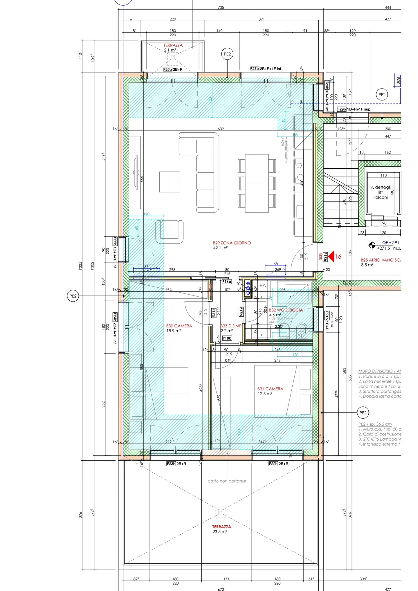 Modern apartment with 3.5 rooms in Claro – panoramic view and full accessibility - Photo 8 of 9