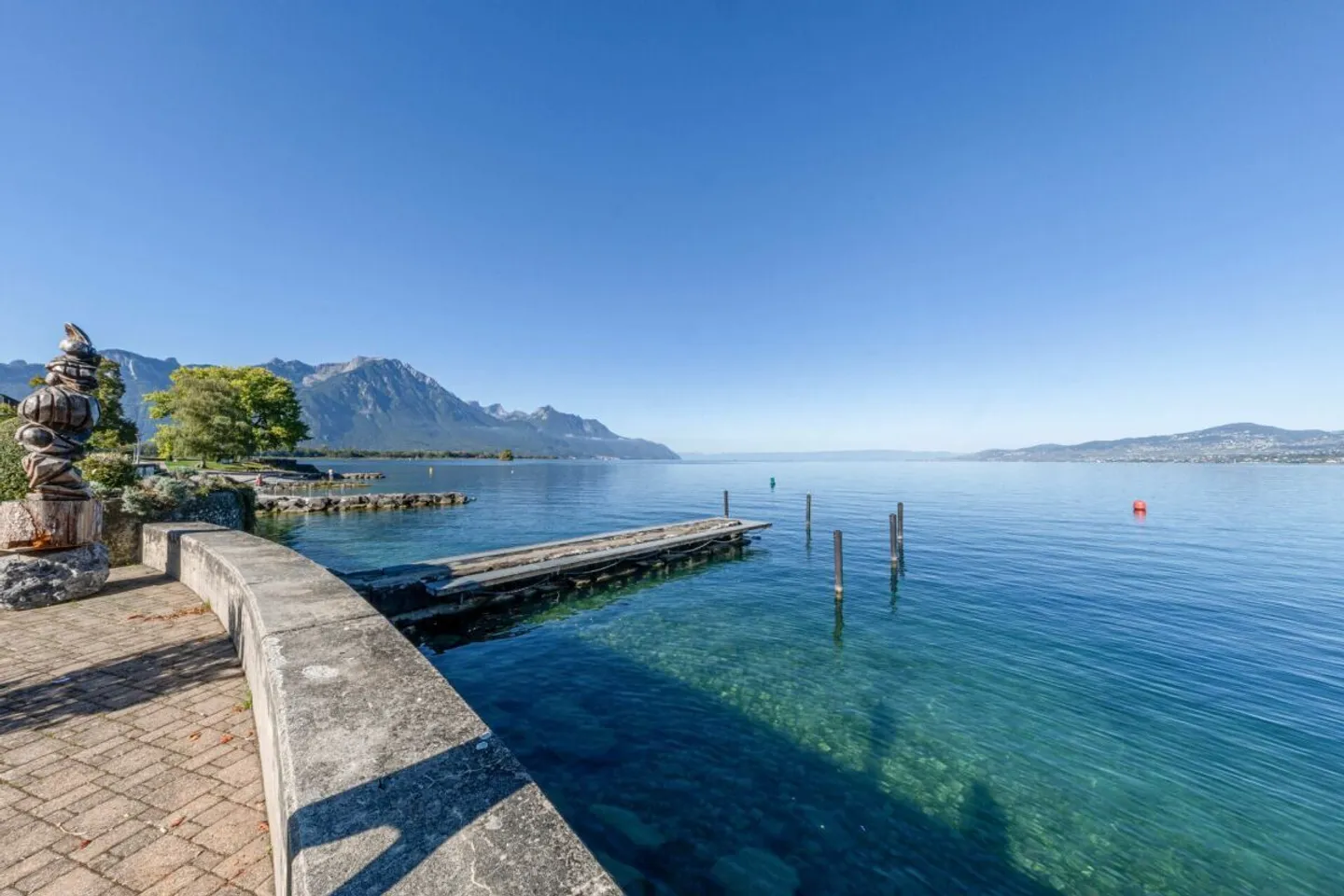 Superbe appartement de 3.5 pièces en bord de lac - Photo 1 sur 9