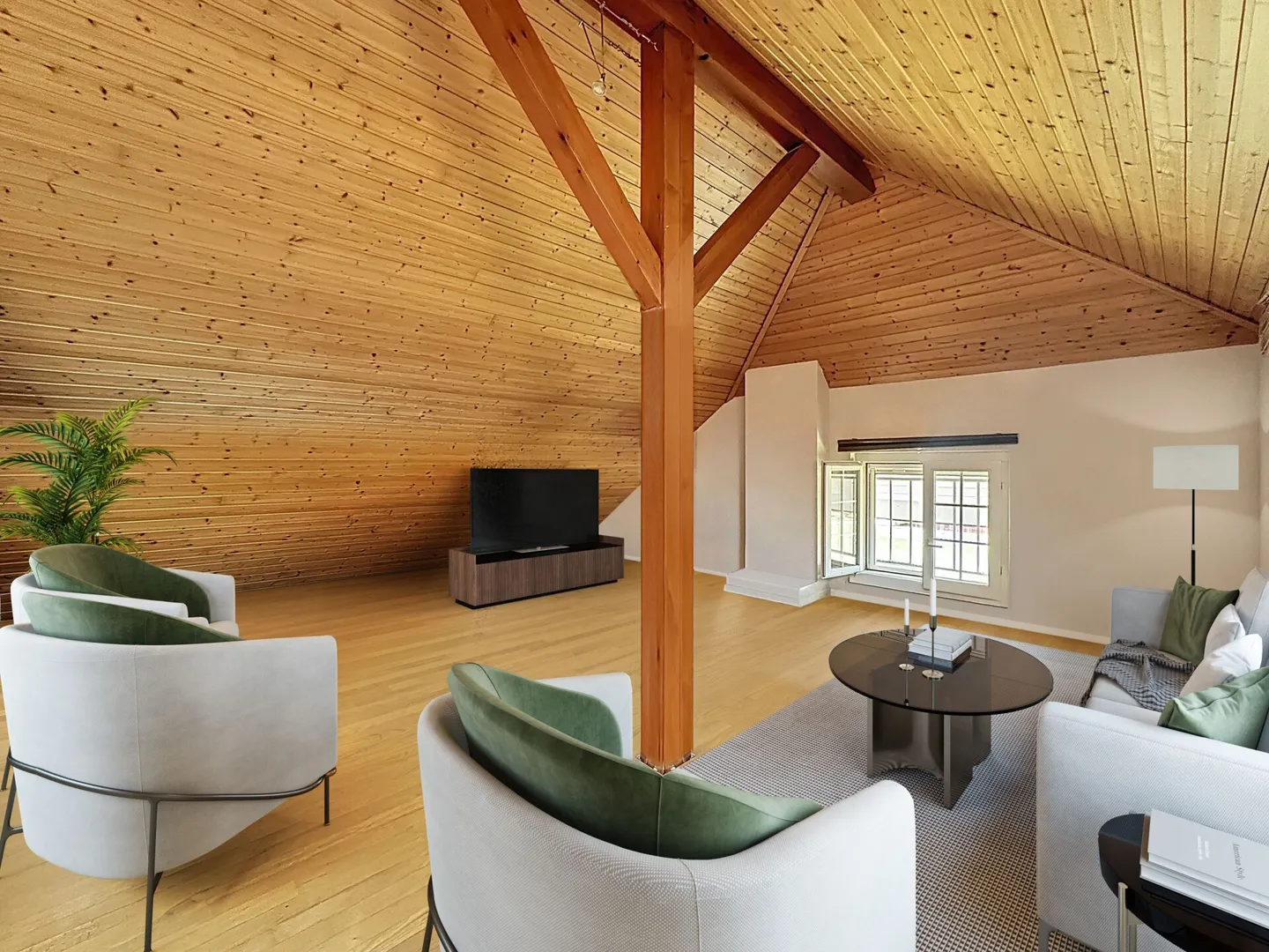 DUPLEX APARTMENT WITH 5 ROOMS, BALCONY, AND INDOOR AND OUTDOOR PARKING SPACES - Photo 14 of 23