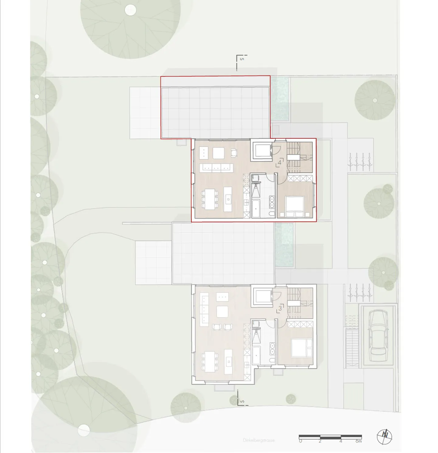 Nuova costruzione Dinkelbergstrasse, Appartamento 4 - Attico Maisonette - Foto 9 di 12