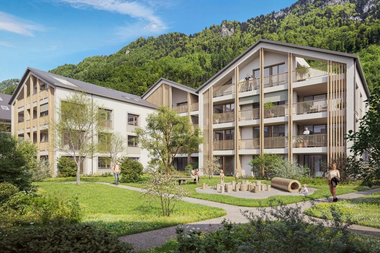 Première occupation | Appartement lumineux de 2,5 pièces avec loggia - Photo 1 sur 11