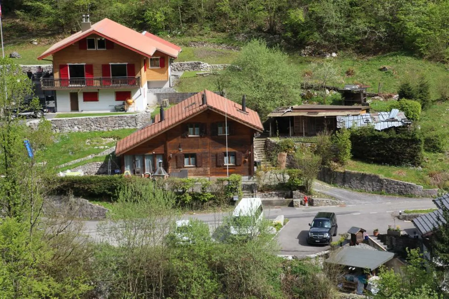 Grande chalet di 5 1/2 locali di circa 136 m2 di superficie abitabile su un lotto paesaggistico di 7 - Foto 3 di 13