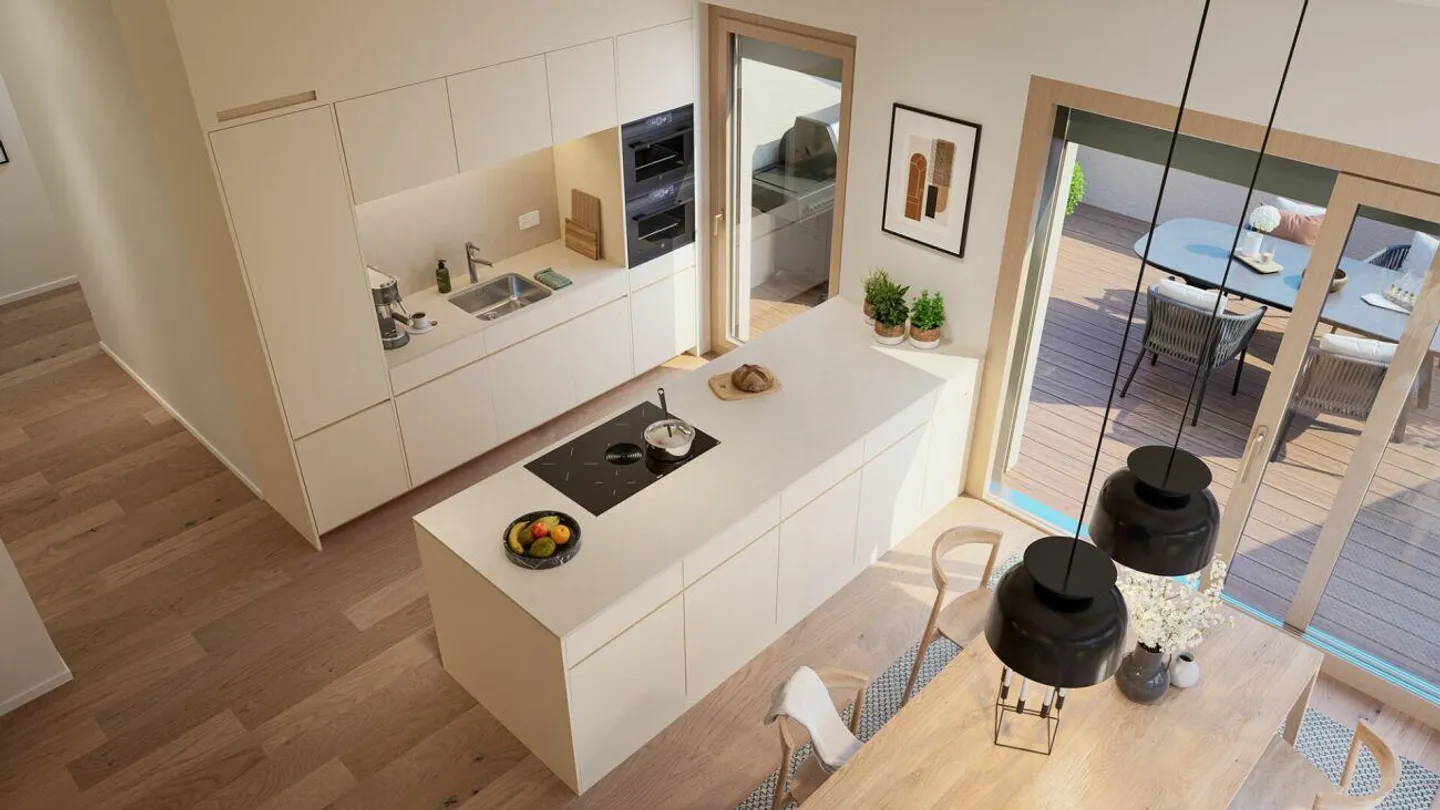 Première occupation | Appartement lumineux de 2,5 pièces avec loggia - Photo 4 sur 11