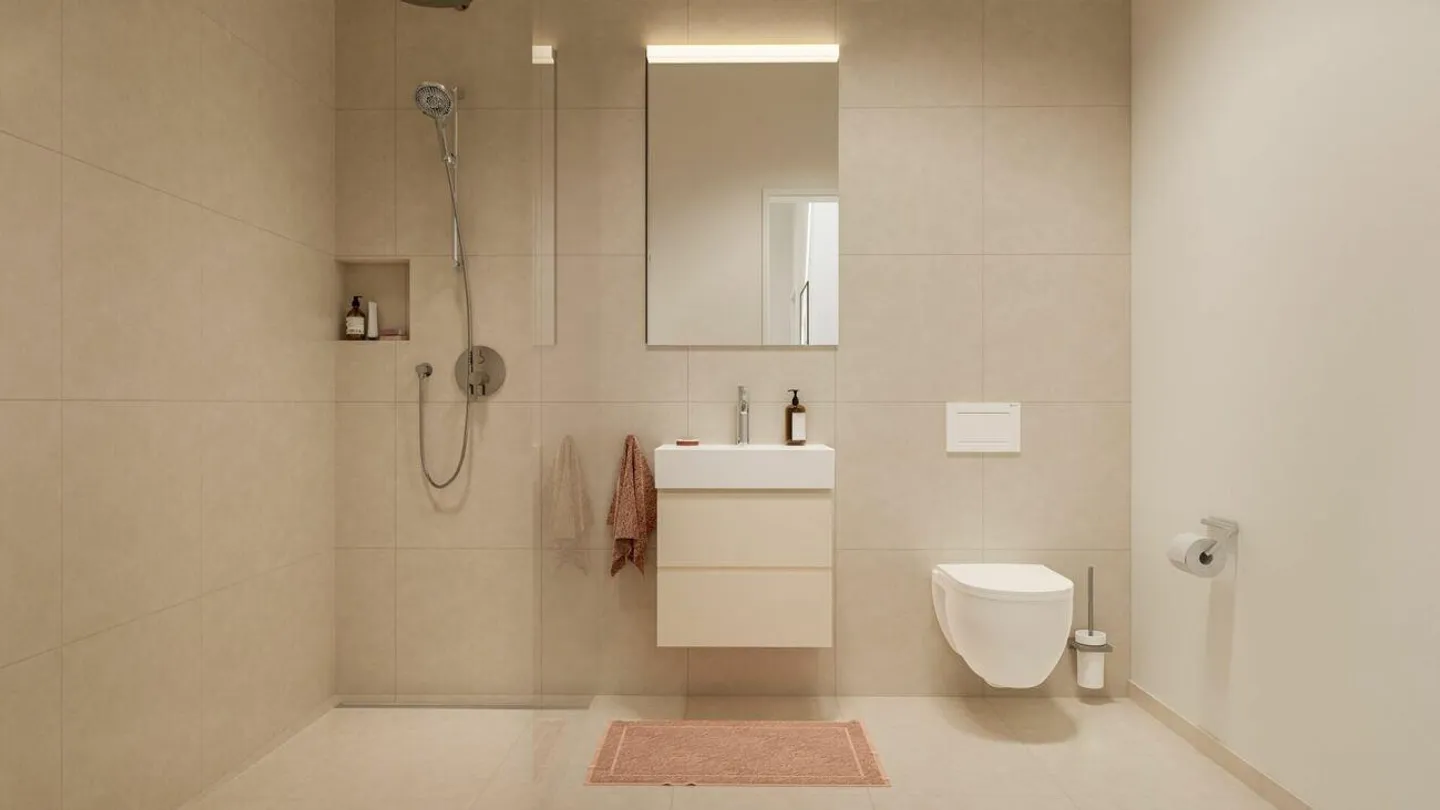 Première occupation | Appartement lumineux de 2,5 pièces avec loggia - Photo 6 sur 11