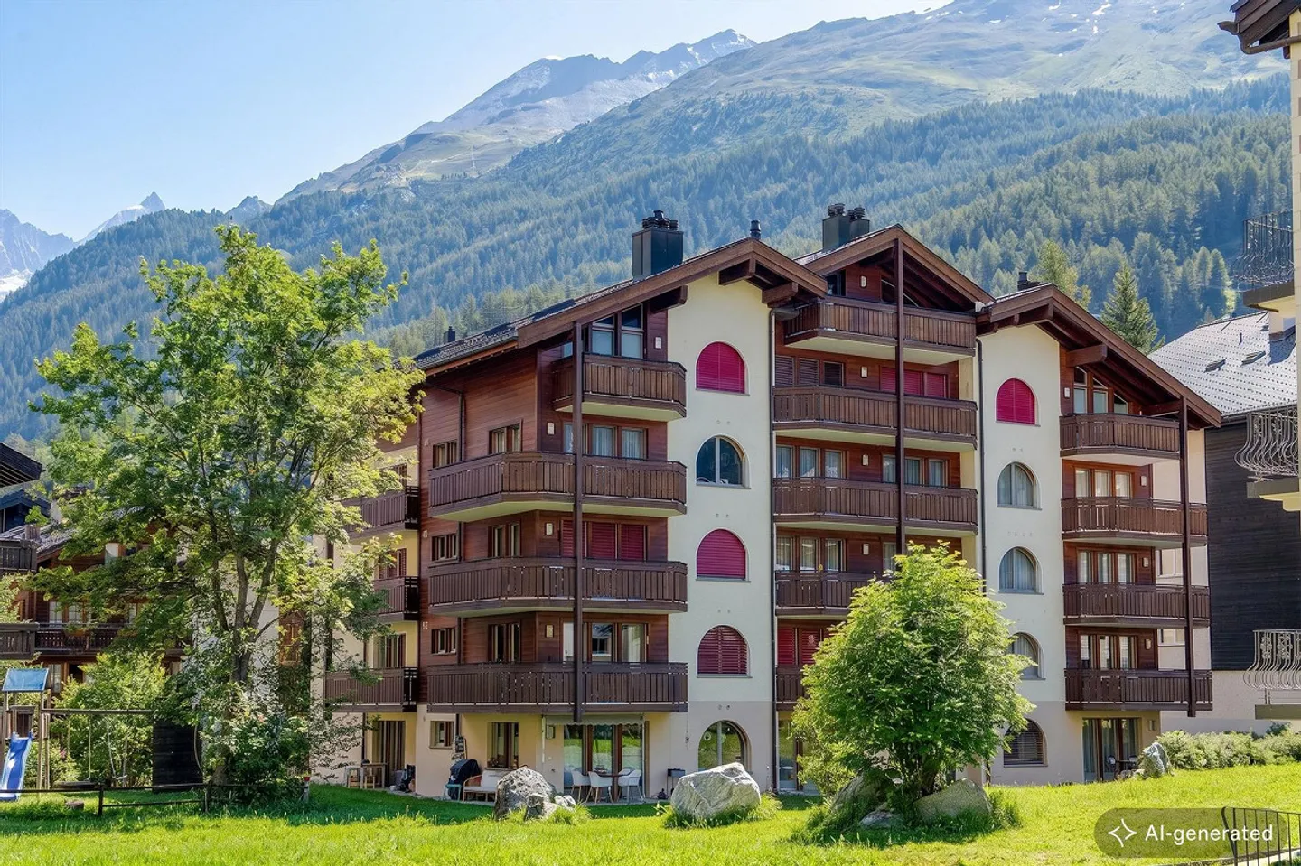 Stilvolle Wohnung mit Matterhornblick - Foto 11 von 13